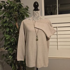 J Jill 2X Elegant Boatneck Sweater